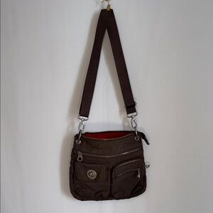 Baggallini Brown/Rust Crossbody Bag